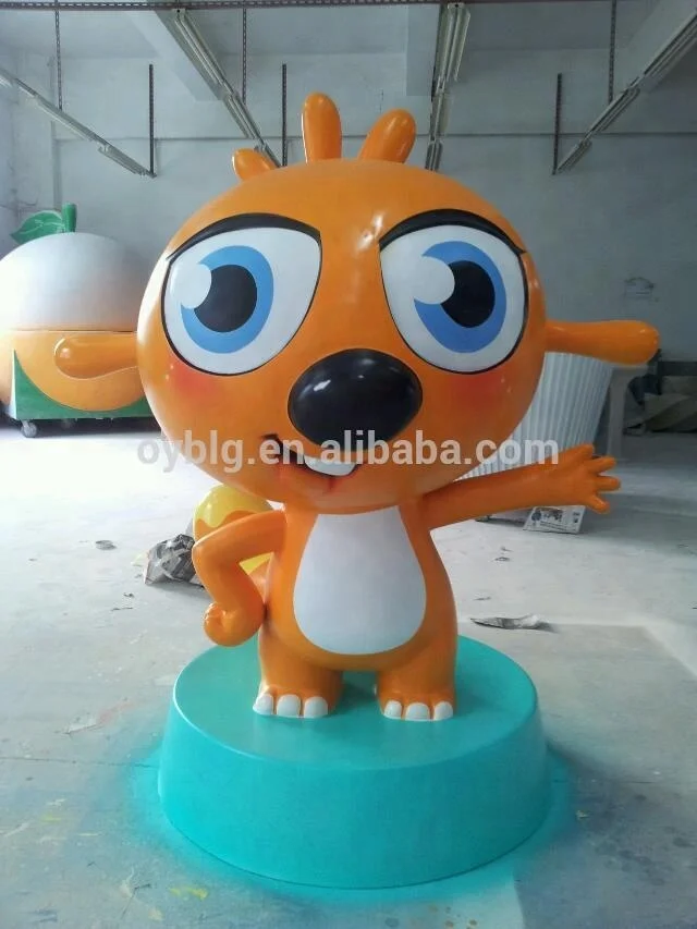 Фигурка из стекловолокна для парка развлечений