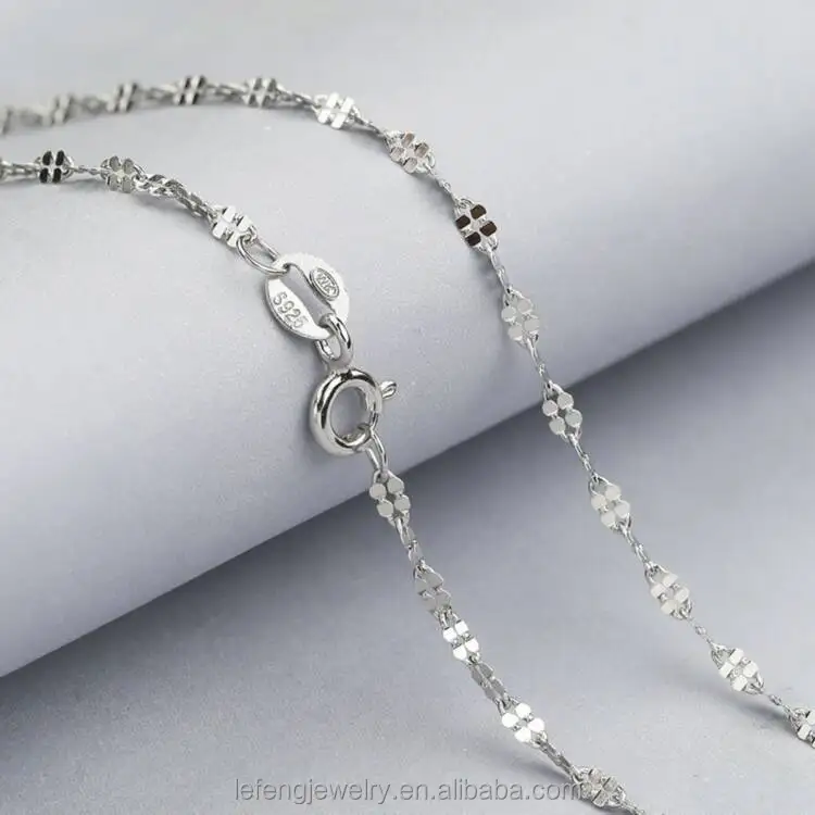 Different Types Bulk Styles of Sterling Silver Chains