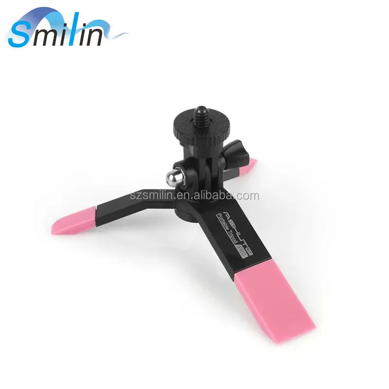 Most Portable ASHUTB Pro Camera Mount Mini Foldable Tripod for Mobile Phone Digital Camera Video Recorder DVR Small Tripods