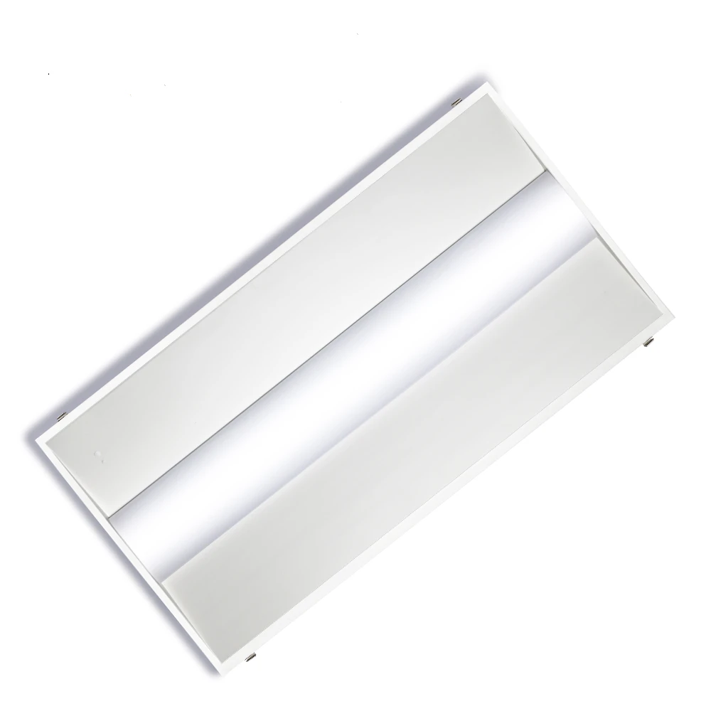 2X2 2X4 led panel light troffer with motion sensor air troffer fixture 2700K with PC diffuser