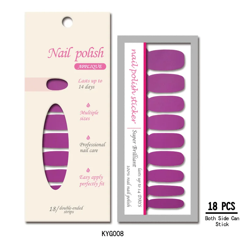 
KIKILEE матовые полоски для лака для ногтей для красоты ногтей своими руками 