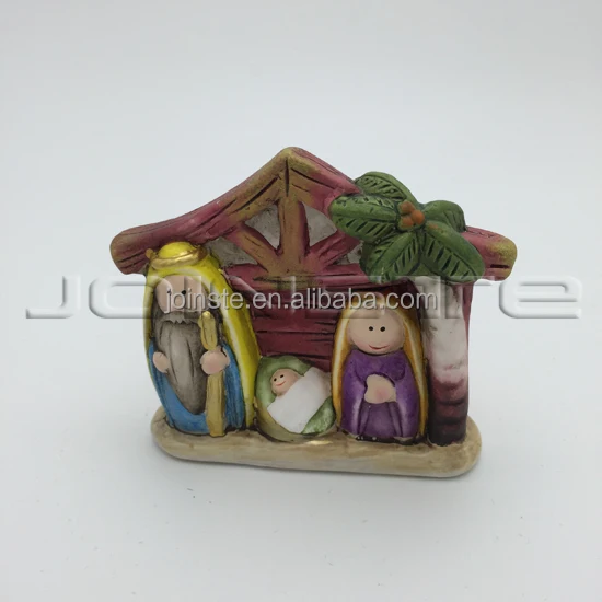 3D-изображения с изображением дня рождения Иисуса Христа, набор для Рождества Христова