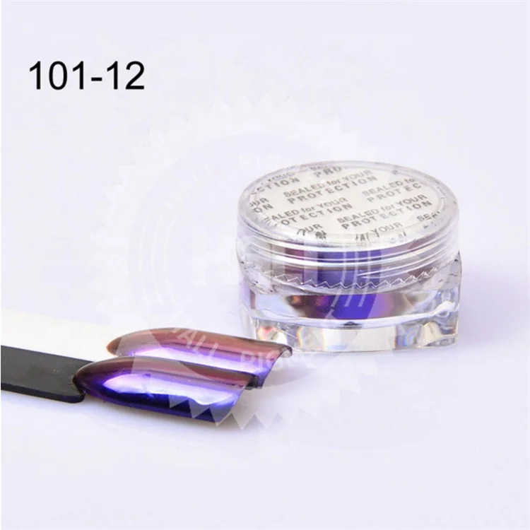 19 видов цветов Единорог Аврора неоновый пигмент Хамелеон пигмент порошок зеркальный эффект Хромовая Радуга краска порошок для ногтей художественные принадлежности