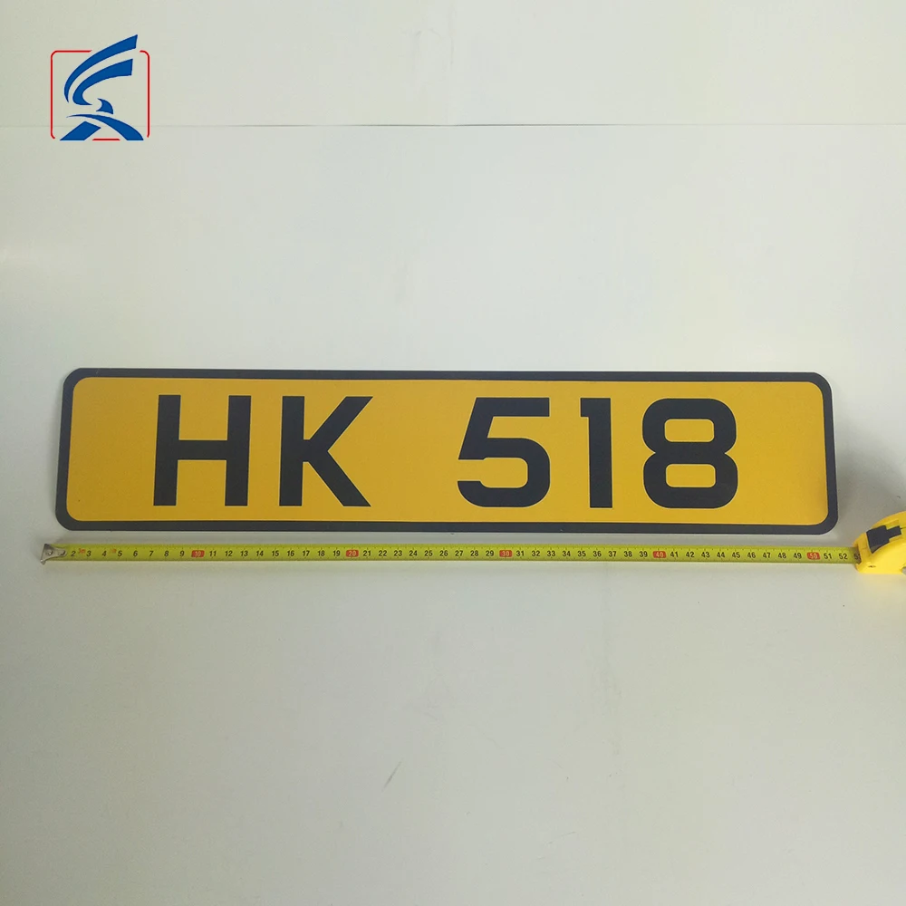 Reflective License Plate Production Waterproof Hide Car Number Plate