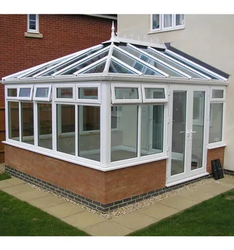 Garden Sun Rooms Free Stand Summer House Garden Wooden Glass Sunhouse ...