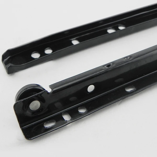 Drawer Slide Soft Close Roller Slide Rails for Cabinet Door
