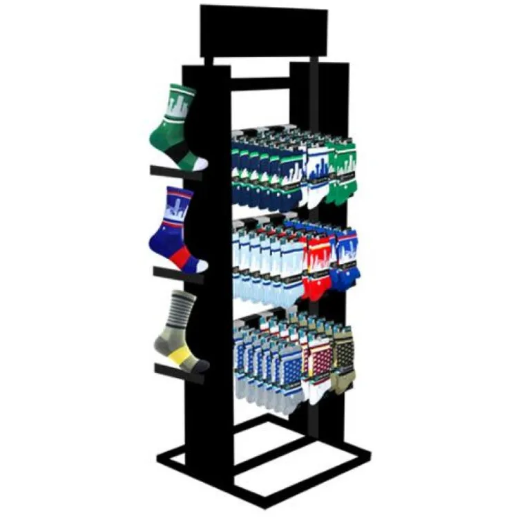 Retail sock best sale display rack