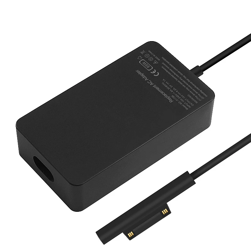 
 OEM 65W 15V 4A зарядное устройство для ноутбука с USB портом для Microsoft Surface Pro 3 / 4 / 5  