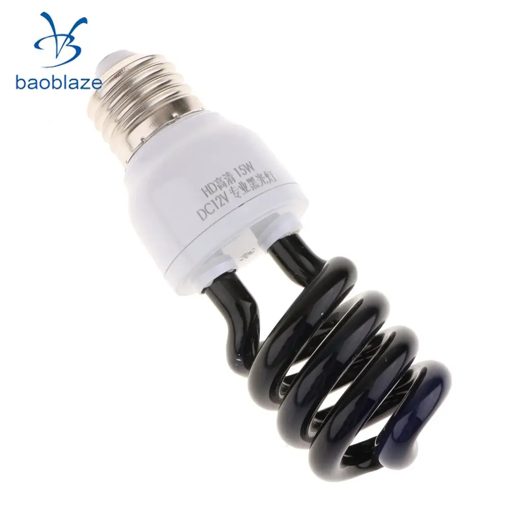 Baoblaze 12v Uv Luz Negra Brillante Fluorescente Bombilla Cfl Lámpara De Efecto De Fiesta E27 Bombilla De Luz Cfl Light Bulbslámpara E27 Aliexpress
