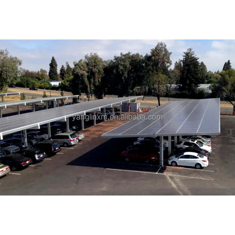 Adjustable Solar Panel System Mounting Solar Carports