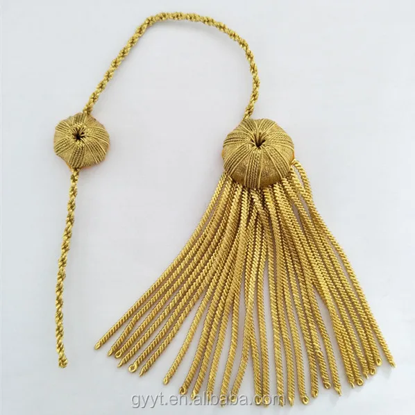 Оптовая продажа оптом золотые слитки кисточки Regalia металлические