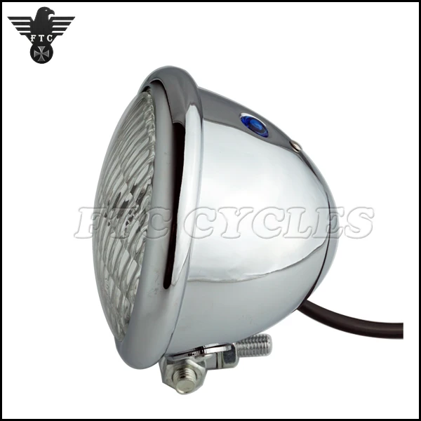 Классическая мотоциклетная фара 4 5 дюйма для Кафе racer мотоциклетные