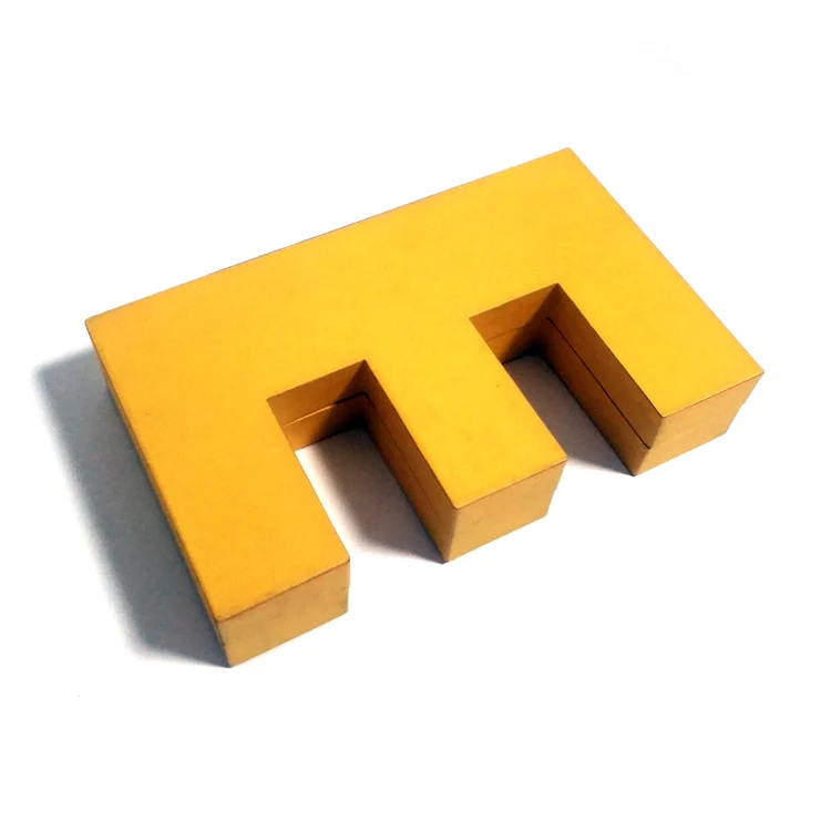 New Design Rigid Cardboard Letter E Shape Packaging Gift Boxes Accept OEM and Wholesale