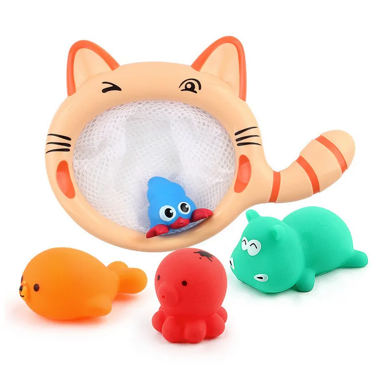 cat bath toys