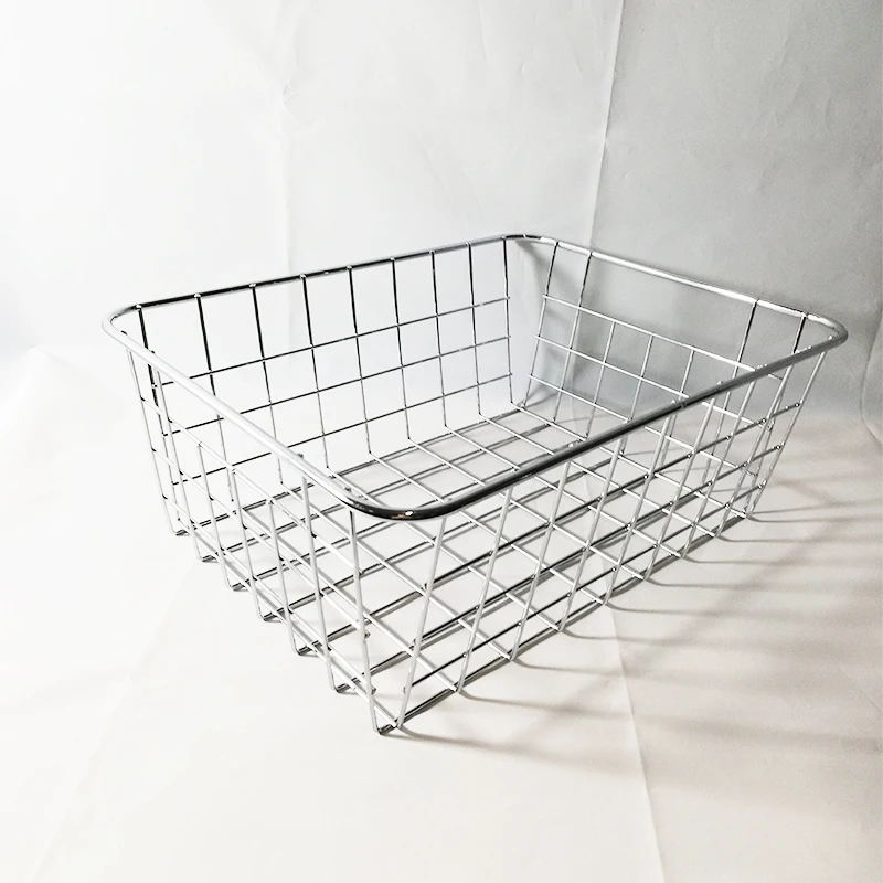 Silver Plated Hanging Wire Storage Basket For Kitchen Pantry Cabinet Buy Wire Baskets In Pantry Cabinet Hanging Storage Wire Baskets Wire Storage Baskets Product On Alibaba Com