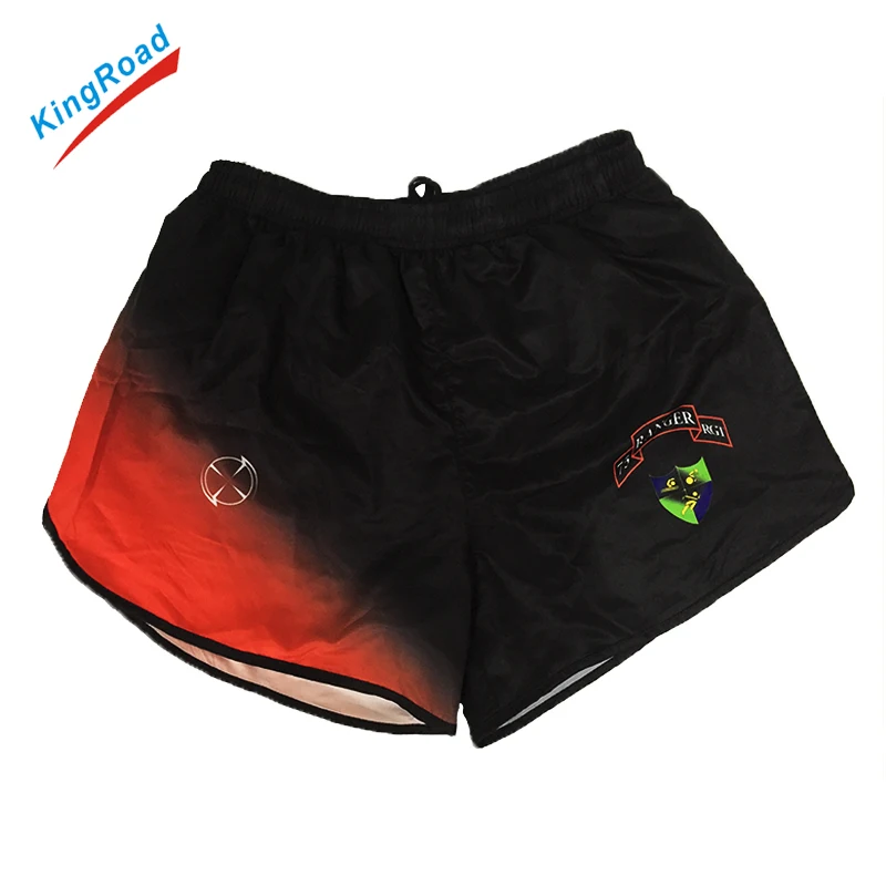 2018 Newest Design Custom Quick Dry Wholesale Mens Running Shorts Sublimated Print