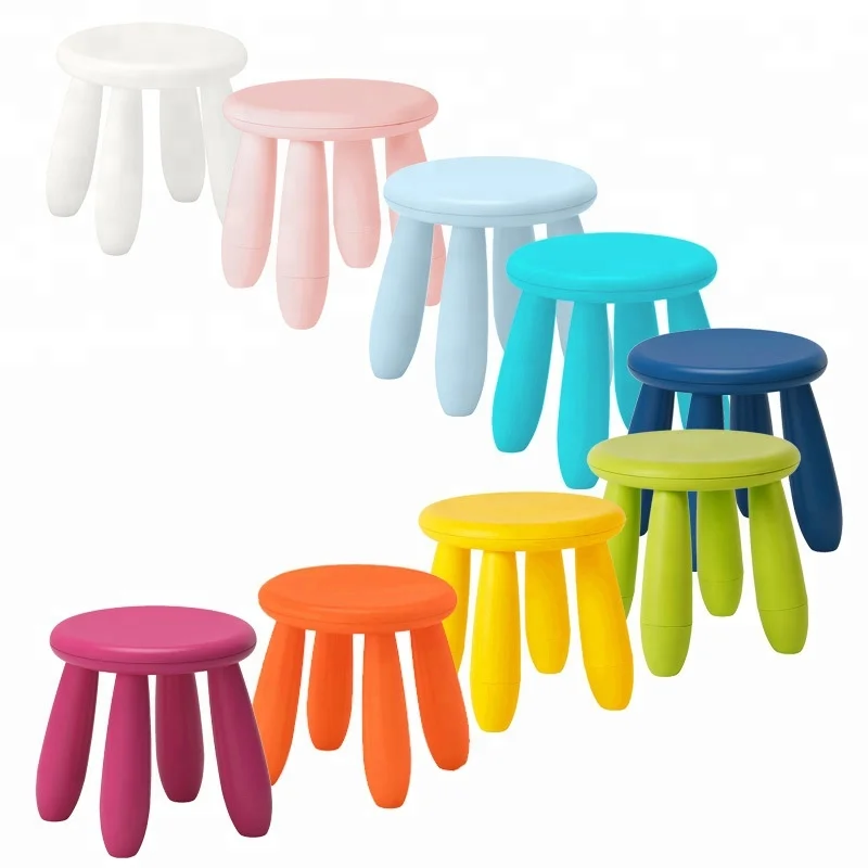 Высококачественный круглый садовый гриб, пластиковый Маленький Стул