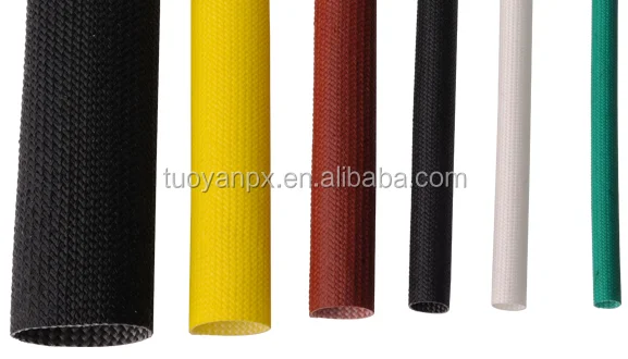 High temperature  Soft and easy to use silicone fiberglass tubing for seat belts for automotive driving factory