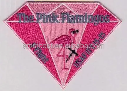 Back Glue Garment Embroidery Patch Adhesive Backing Embroidered Patch