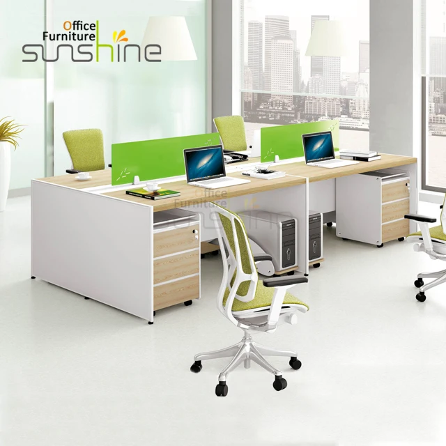 Компьютерный стол Willow Tabletop 4 места Funiture Workstation Office Partition