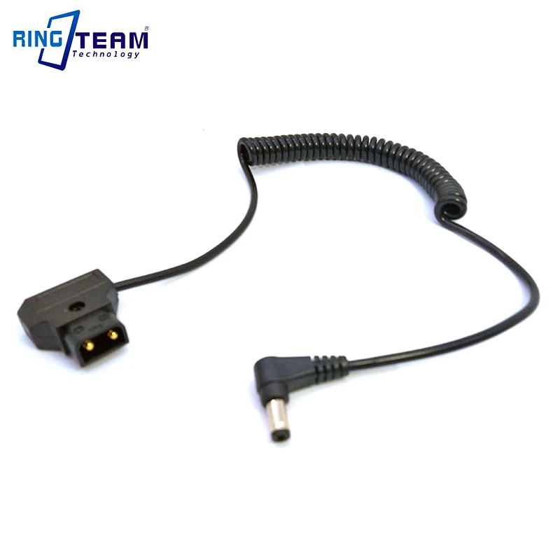 Right Angle DC 5.5 * 2.5 Male to D-TAP DTAP Male for BMPCC Camera Power Supply Cable Eliza Red 12V Small Monitor Power Cable factory