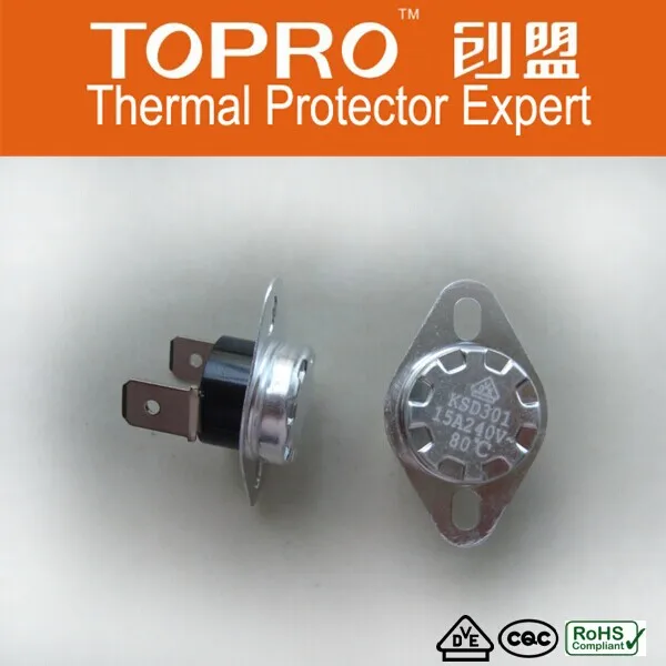 Ksd301 Thermostat 16a 125v 150c