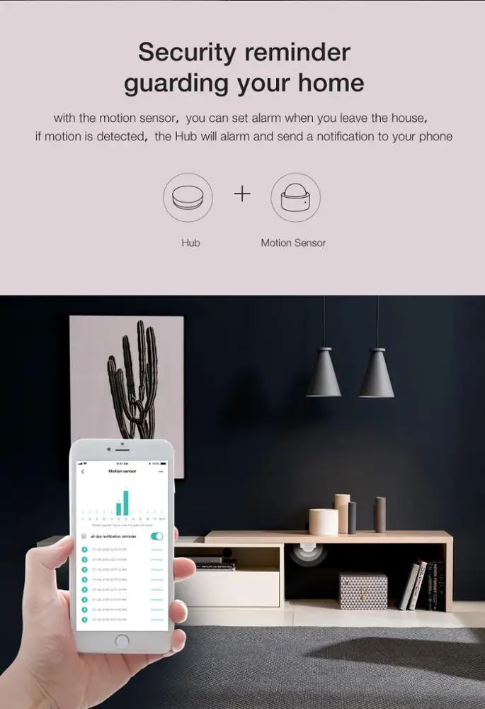 Konke Smart Home Security System Alarm Sensor Motion Sensor Human Motion Detector