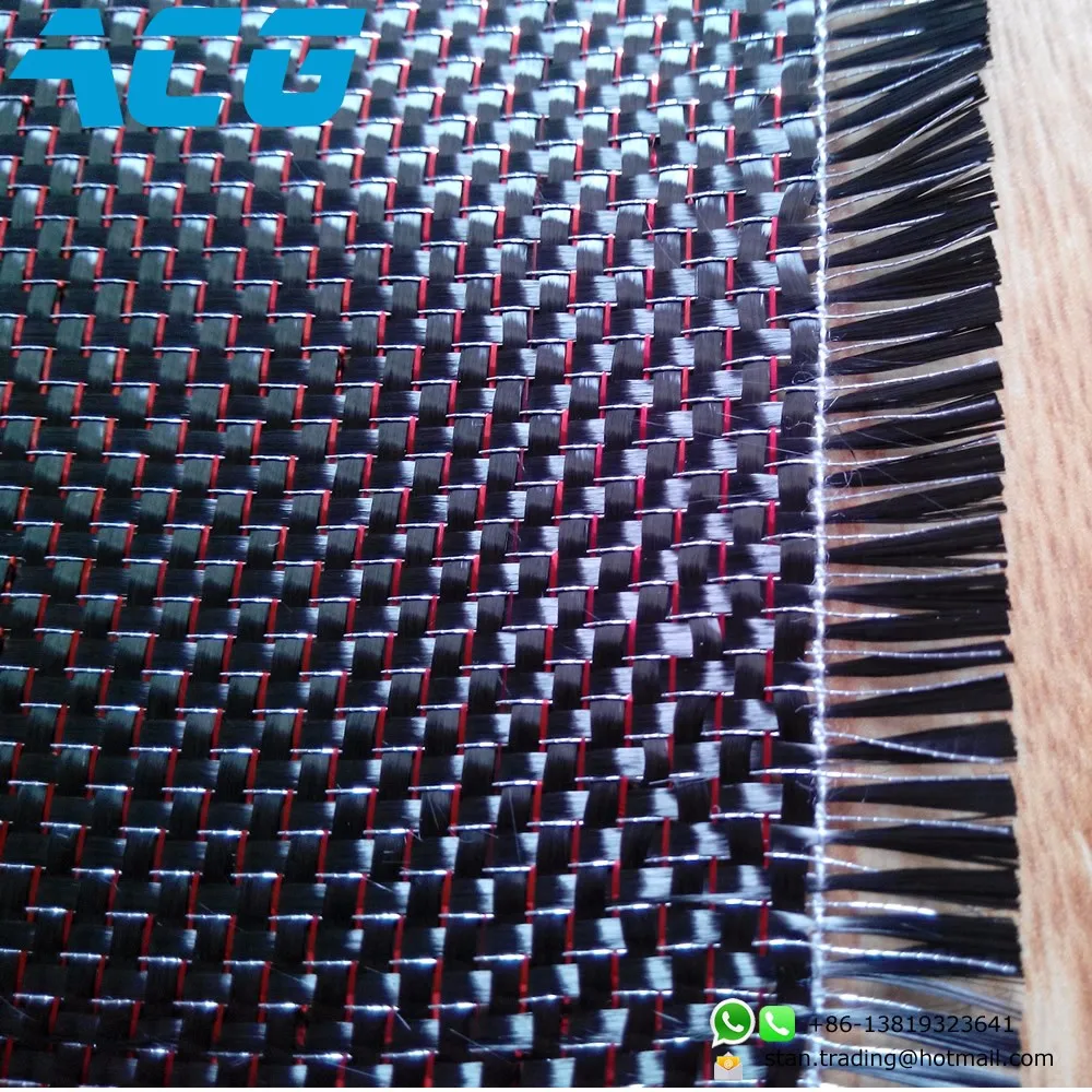 Metallic Carbon fiber Silver reflection mixed fabric Carbon cloth 50*100  250gsm