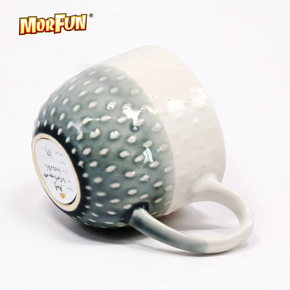 Two Color Embross Soup Mug for Sale