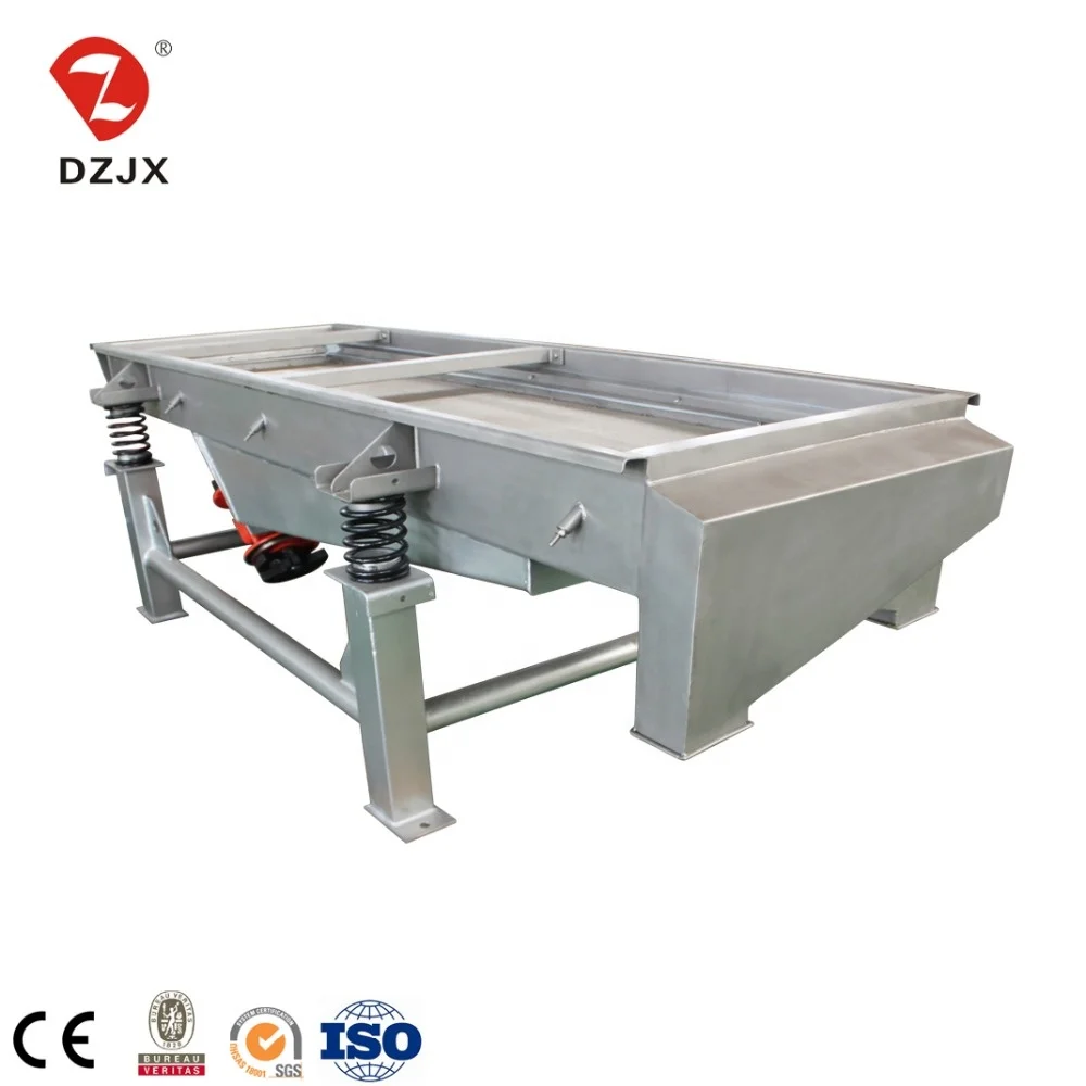 Многофункциональный линейный вибрационный сепаратор сита, табачная просеивающая машина для миндаля, льна, семян, руды, карьера, пыли, морских водорослей