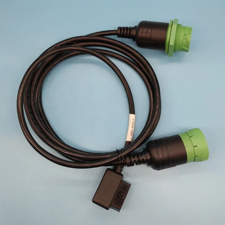 OBDII to J1939 Right Angle Y Cable with Female D & Male D Connectors Diagnostic Tools 2 Year Warranty