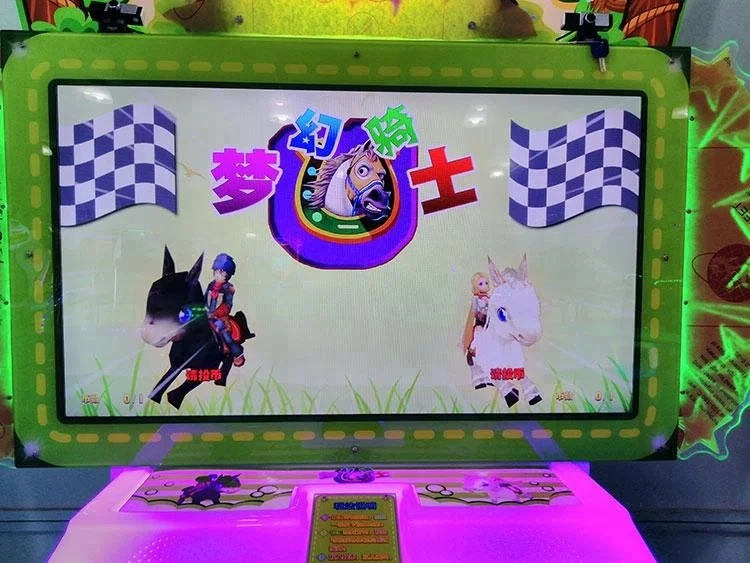 Chenshou Arcade Machine Horse Simulator Coin Operated Kiddie Rides for Sale