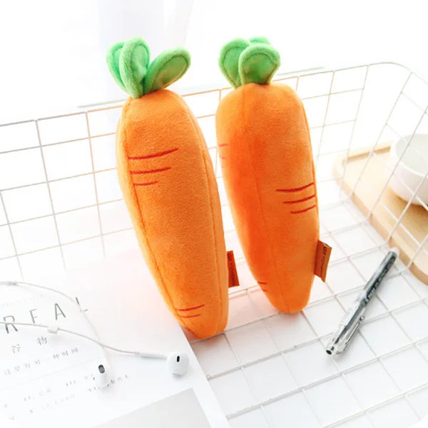 Bags, Carrot Pencil Pouch Case