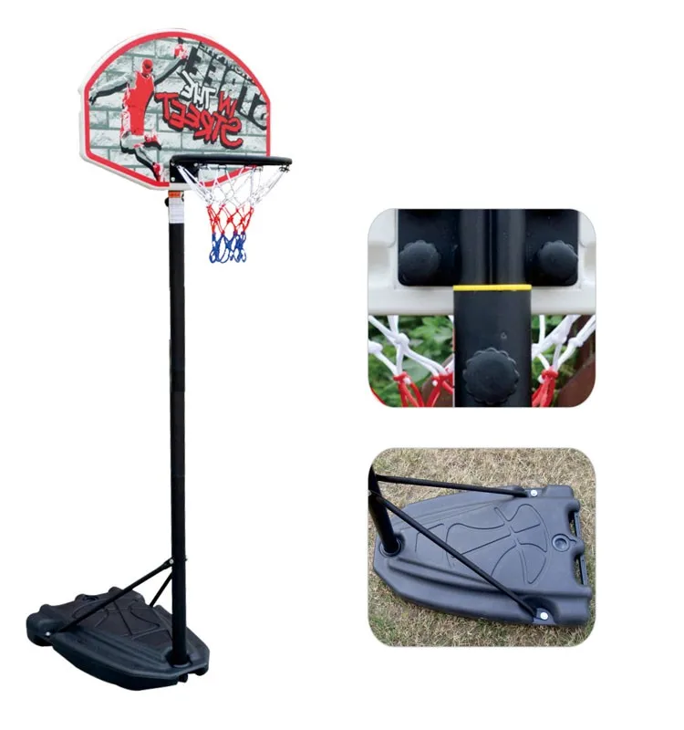 Factory Direct Sales Portable Adjustable Basketball Hoop Stand For Kids