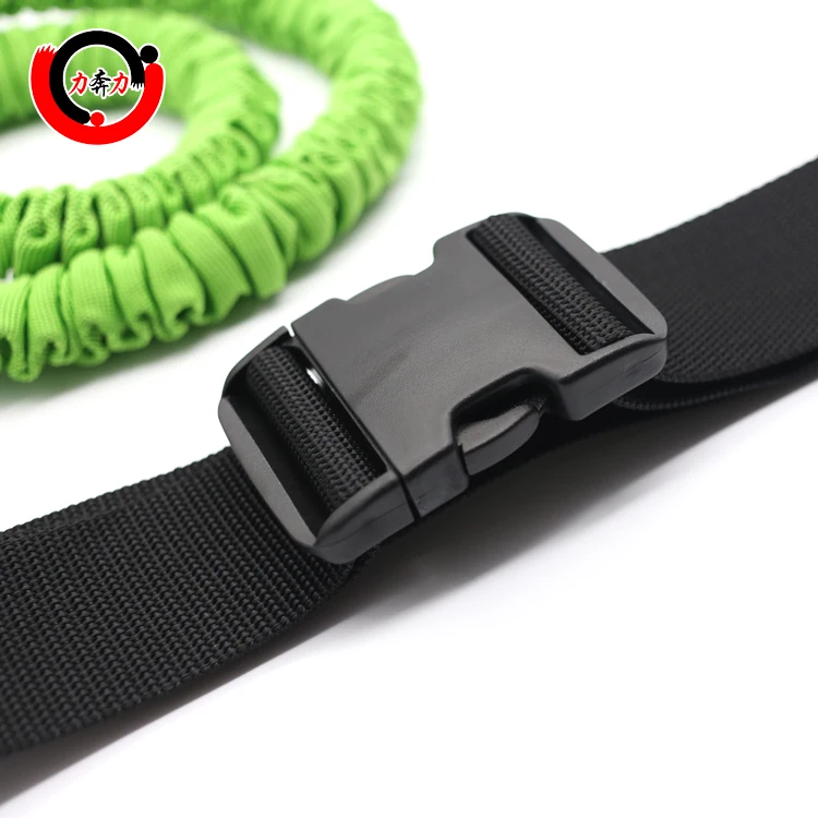 360 Degree Speed Running Cords Bungee  Resistance Bands Kit Trainer with Waist Belt Harness