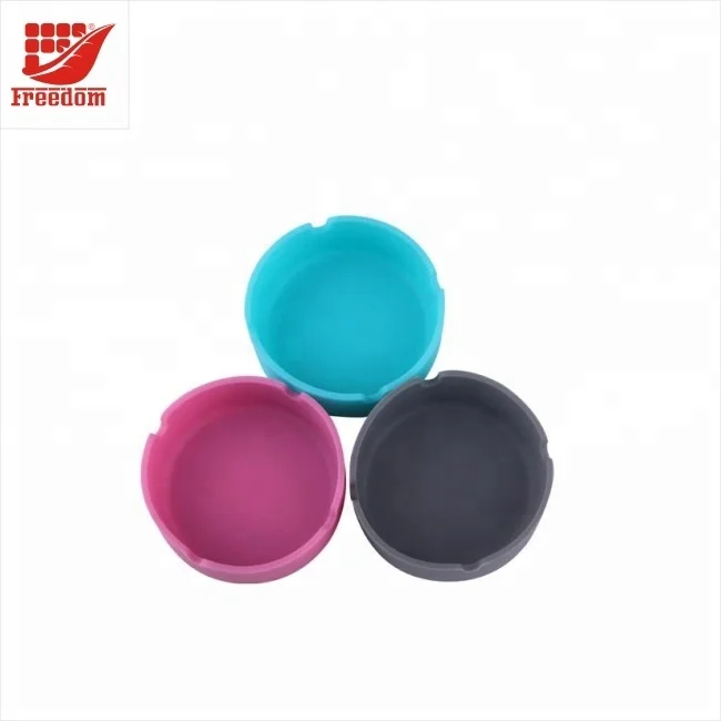 Самая популярная силиконовая пепельница с принтом логотипа