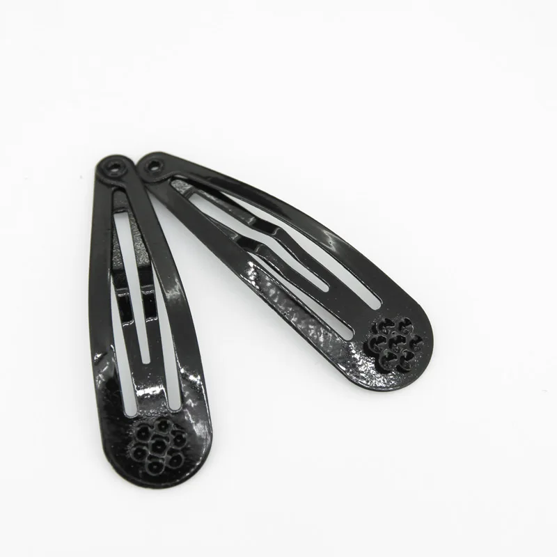 A  Twin Pack Of Large Black Hair Clips 