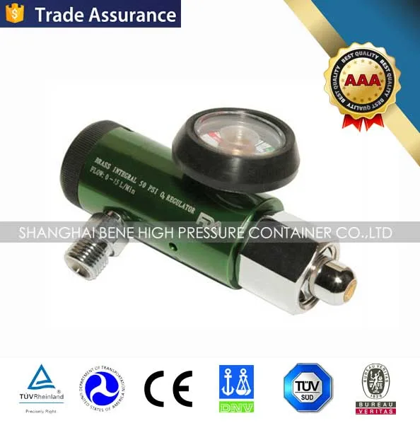 Factory Price Medical Oxygen Pressure Regulator Flow Meter For Cylinder Oxygen Regulator