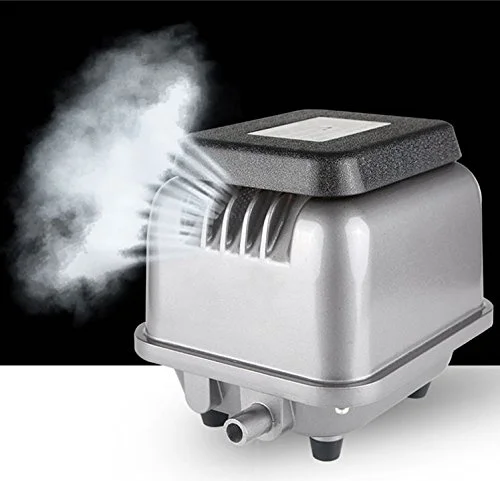 120 л/мин 80 Вт SUNSUN HJB-120 электромагнитный аквариумный воздушный насос для гидропоники Пруд воздушный компрессор для рыб Koi аквариумный аэратор для аквакультуры