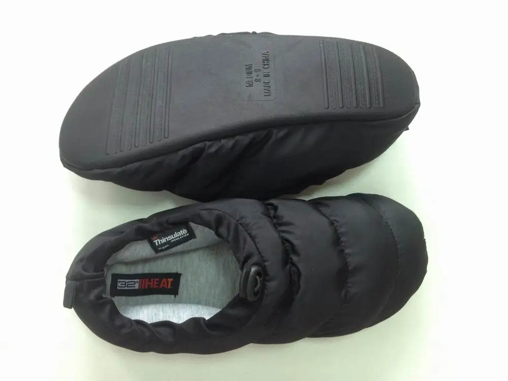 
Воздушные надувные теплые домашние тапочки из полипропилена и хлопка 