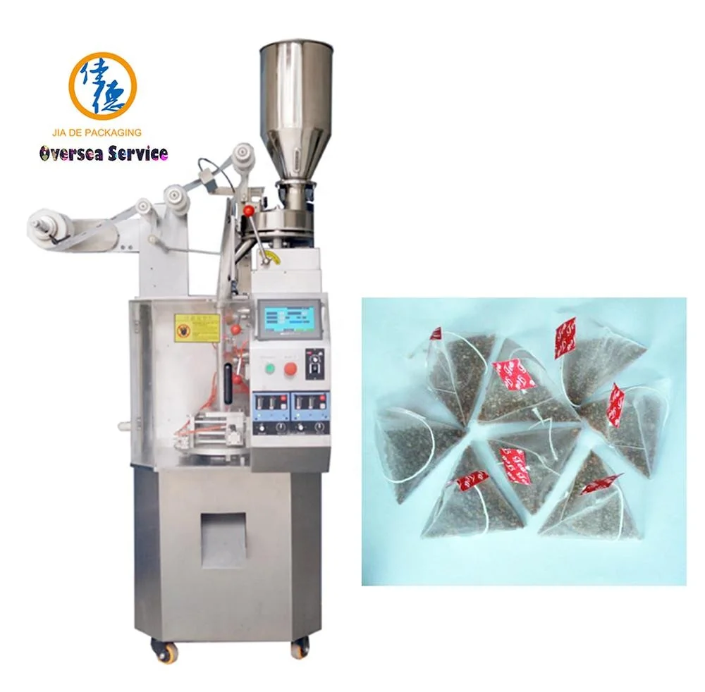 Full Automatic Triangle Tea Bag Packing Machine Nylon Non-woven Teabag ...