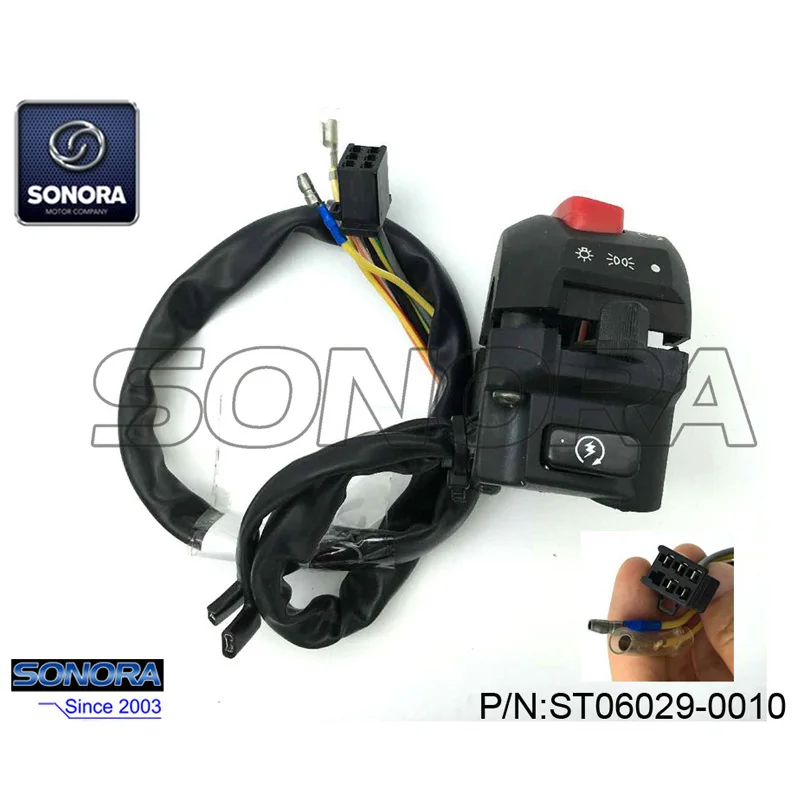 QINGQI QM125-2V Handle Switch Assy RIGHT ( P/N:ST06029-0010) TOP QUALITY