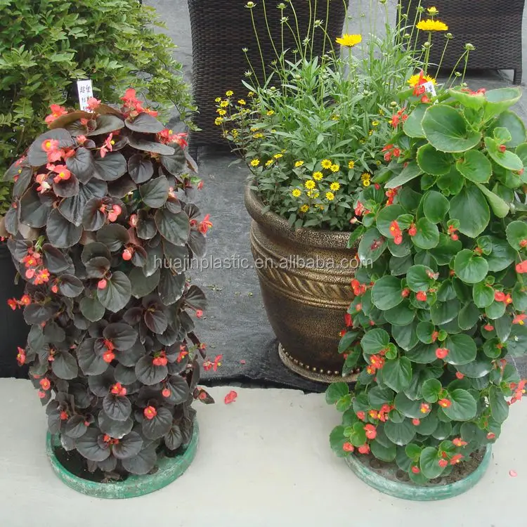 Vertical Growing System Tower Flower Pots Plastic Stackable Planter Used With Flower Green Plant Classic Round Floor Not Coated Buy Plastic Stackable Planter Plastic Flower Stackable Planter Plastic Tower Stackable Planter Product On Alibaba Com