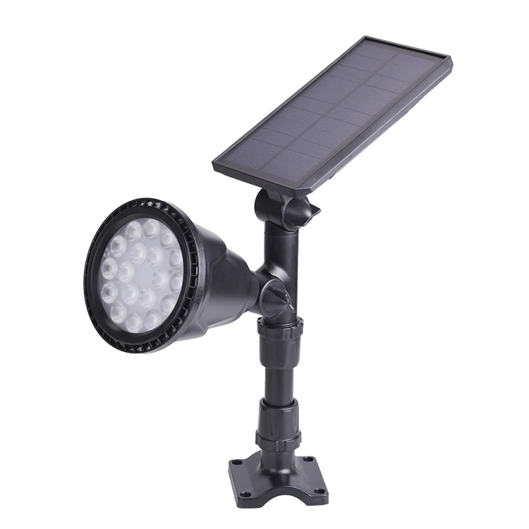 Ip65 outdoor Waterproof Landscape Light Adjustable Spotlight LED Solar Garden Light