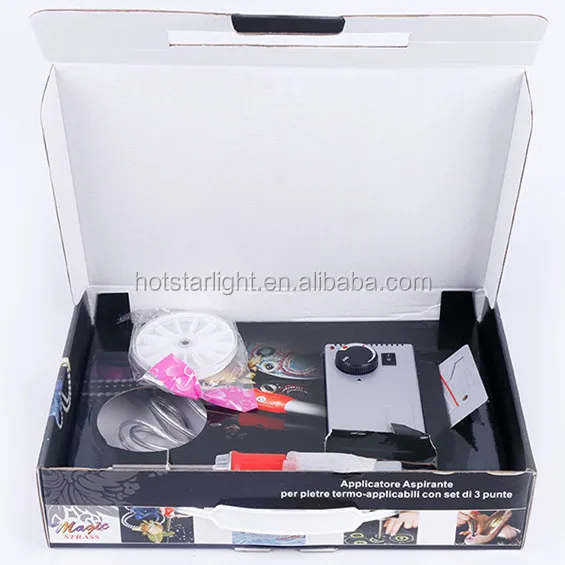 Вакуумный аппликатор автоматический с присоской со стразами для одежды платьев