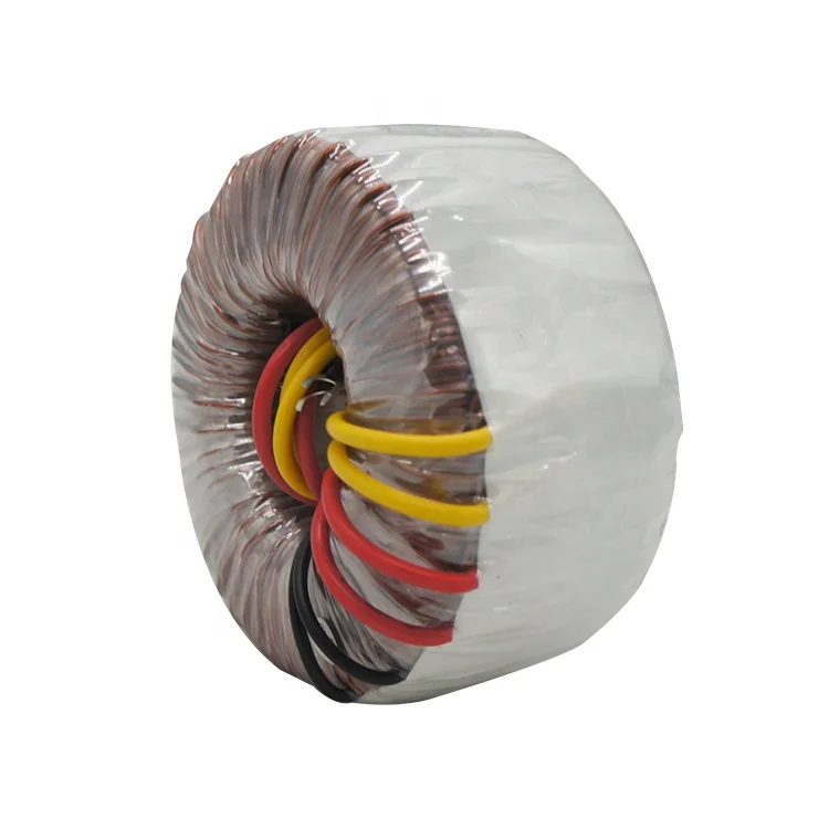 12V to 220V AC Power Transformer 100W to 5000W Toroidal Transformer with Copper Wire 110V to 220V Converter