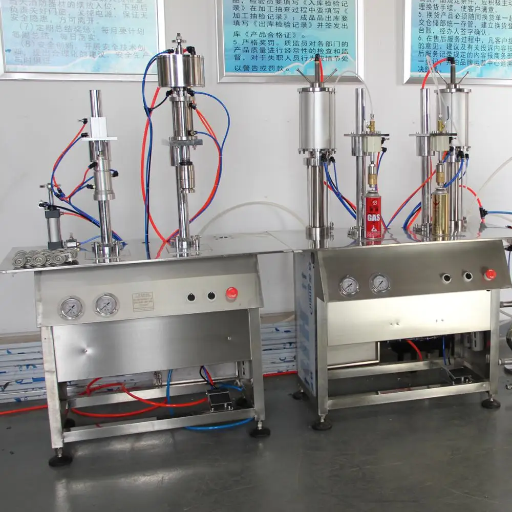 Semi Automatic LPG Gas Filling Machine Butane Gas Refilling Machine