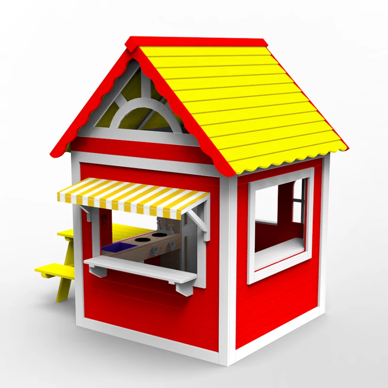 Factory Direct Sale Playhouse Wooden for Kids