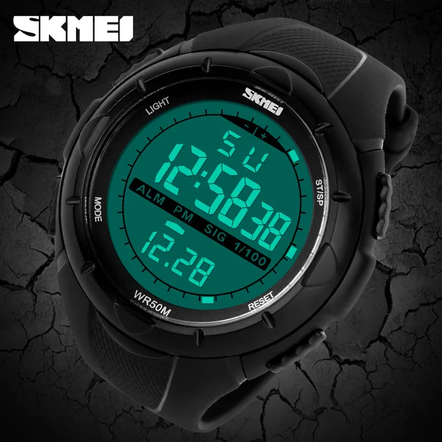 NEW SKMEI 1025 Digital Sport Men And men Digital Electronic Lighter Watch - Image 6