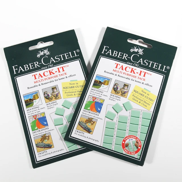 Faber Castell Adhesive Tack-It Multipurpose Reusable/Removable for